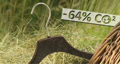 WHAT: Organic hangers made out of grass?