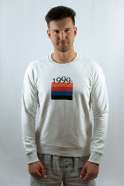 Sweater | '1999' | creame-grau