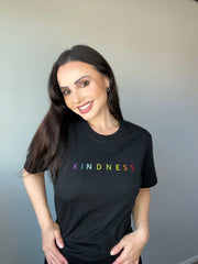 Oversized Premium T-Shirt | Kindness | schwarz