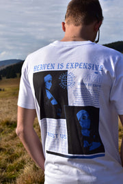 Streetwear Shirt| Heaven is Expensive | weiß