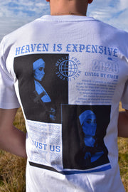 Streetwear Shirt | Heaven is Expensive | weiß