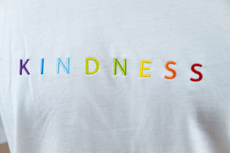 Casual Premium T-Shirt | Kindness | white