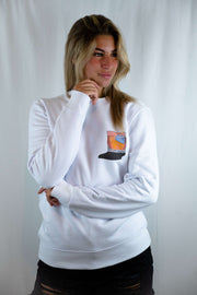 Premium Sweater | Miami Vibes | weiß