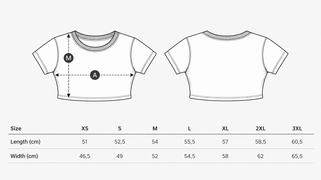 BASIC SKINNY CROPTOP - BLACK
